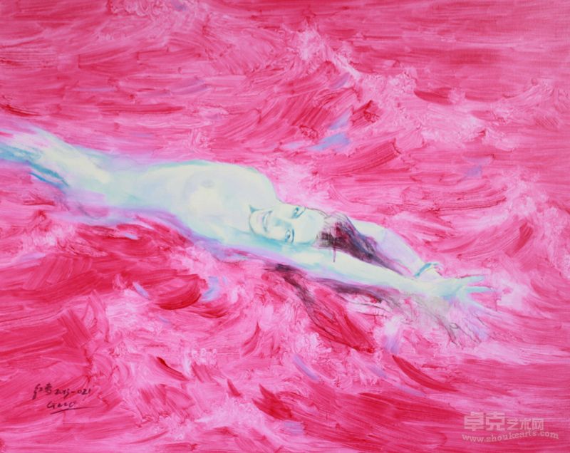 《水色》  100x80cm