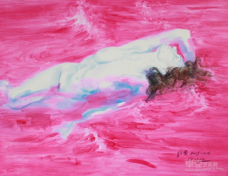 《水色》 100x80cm