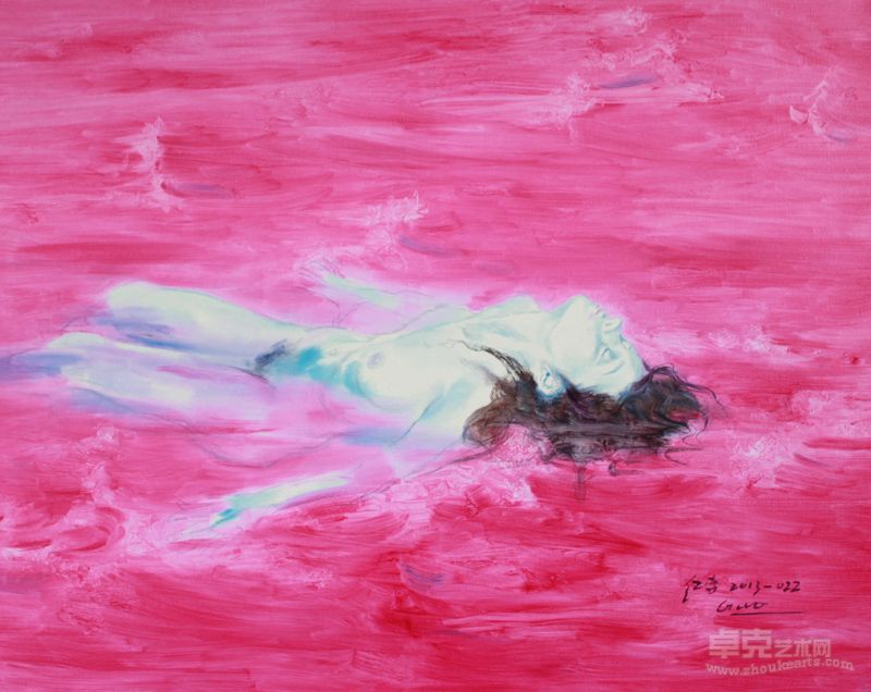 《水色》100x80cm