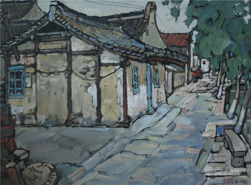 江南水乡写生系列之十三60×80cm 2012年