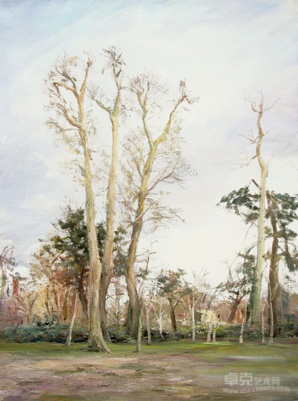 秋来风景异 2012年4月 80x60cm