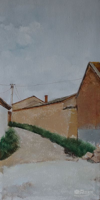 村道小景 30x60cm