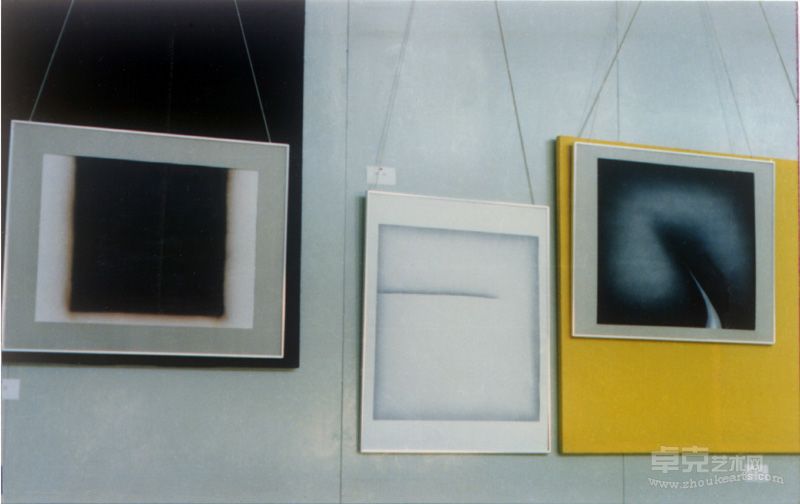 湖北青年美术节展览现场3 1986年
