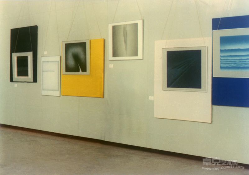 湖北青年美术节展览现场4 1986年