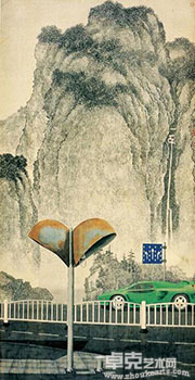 “路上的风景”魏怀亮中国画艺术展