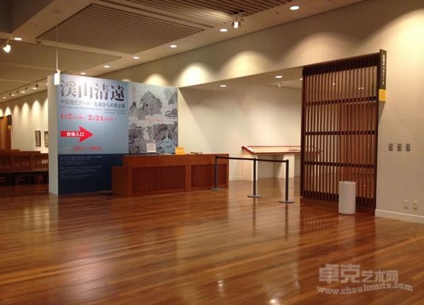 展览展厅入口处