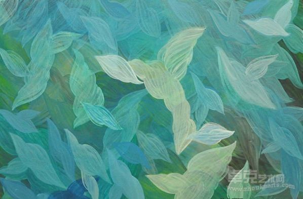 彭博 《空景》布面丙烯 , 60x90cm,2012