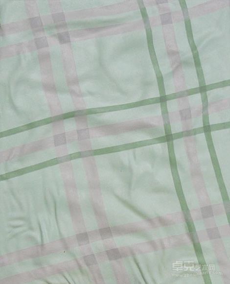 钟锦沛《愉悦后的安静20110710》布面混合材料，20x25cm ，2011