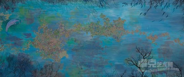 Another 另一条 Acrylic on Canvas 布面丙烯 - 90x200cm - 2012