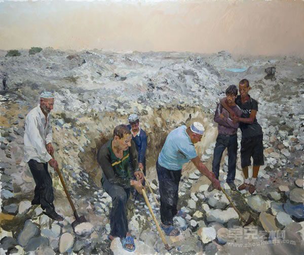 北 2.5M×3M 布面油画2012