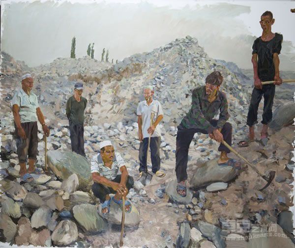 南 2.5M×3M 布面油画2012