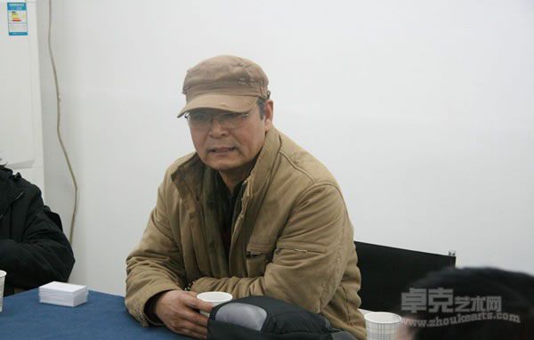 研讨会现场周长江老师发言