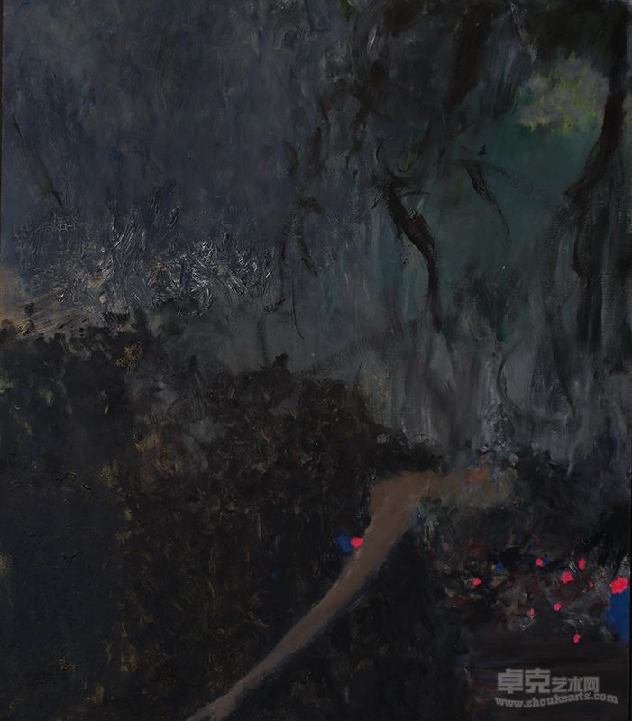 黄河  眠  布面油画  180×160cm  2010