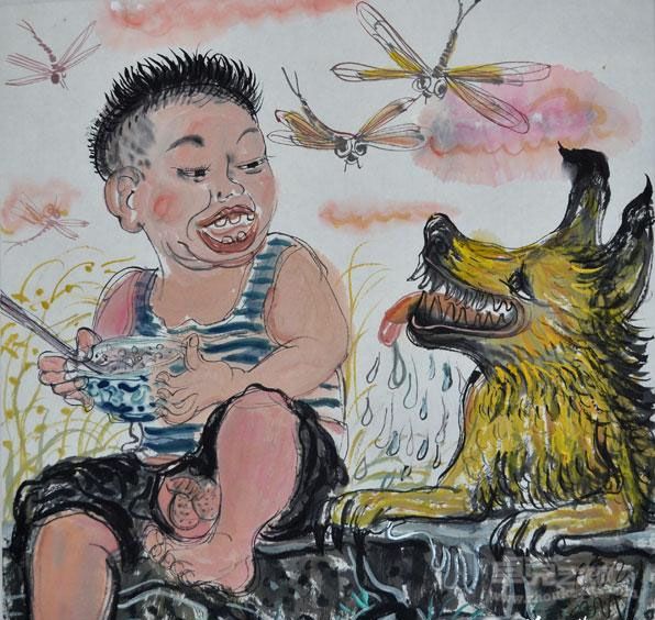 国画作品 杨培江