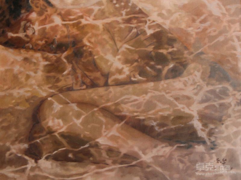 方景华《石欲-梦》80x60cm 布面油画 2012
