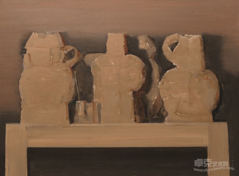 郭正善《静物002》 布面油画 100x80cm