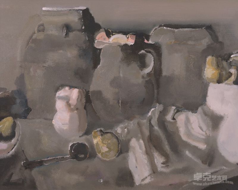 郭正善《静物004》 布面油画 100x80cm