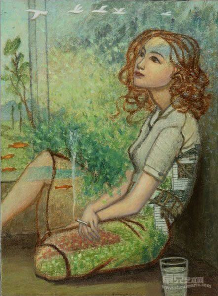 胡新，30x40cm 2012