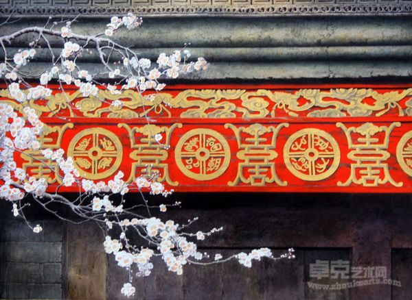 黄有维 当朝一品  51x70cm  3-04   RMB 48,000.00