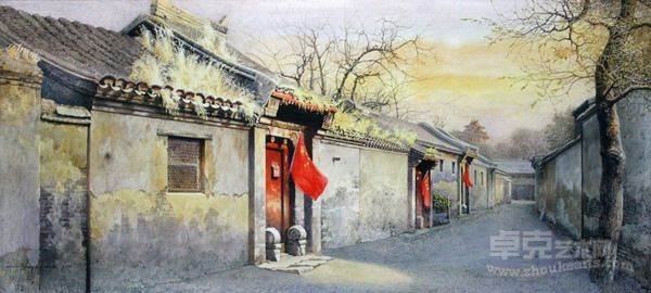 黄有维  36x80cm   胡同  RMB 38.000.00  4-03