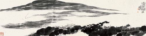 张公者作品：《且来花里听笙箫》