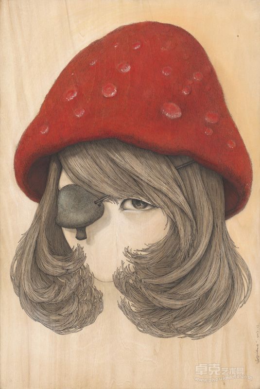 罗敏文 正当时 45×30 木板综合材料 2012