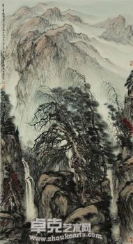 “对话经典”大土三阳山水画展