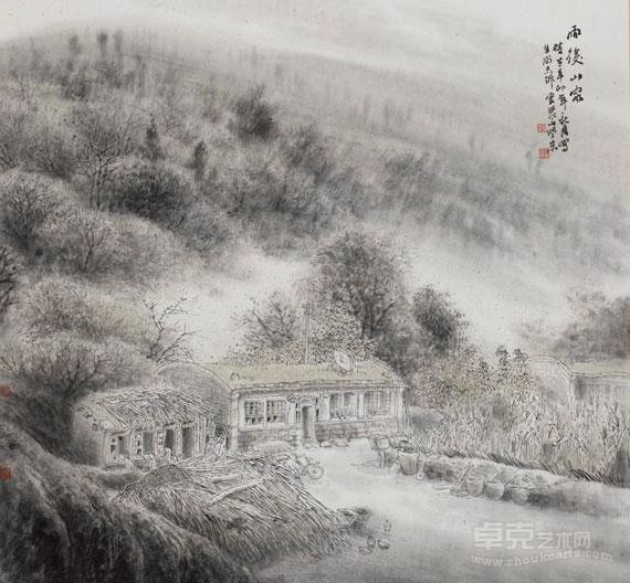 雨后山家