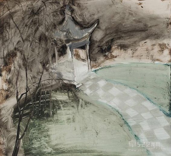 黄昏后的园林 2013