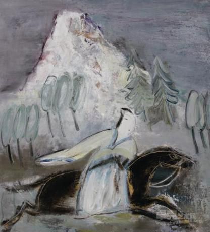 《乐骋》 60x80cm 唐勇钢