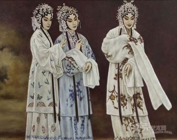 丽人行 90*115cm 2010年作