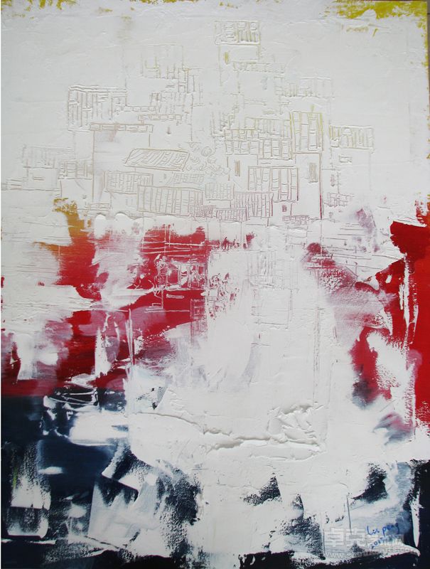 城 1 卢鹏 80x100cm 2012级研究生 指导老师：郭红专