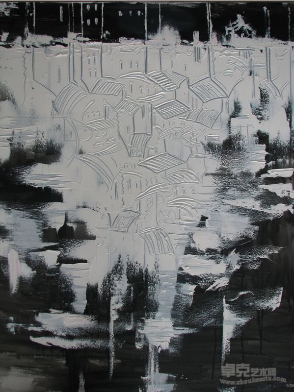 城 3 卢鹏 80x100cm 2012级研究生 指导老师：郭红专