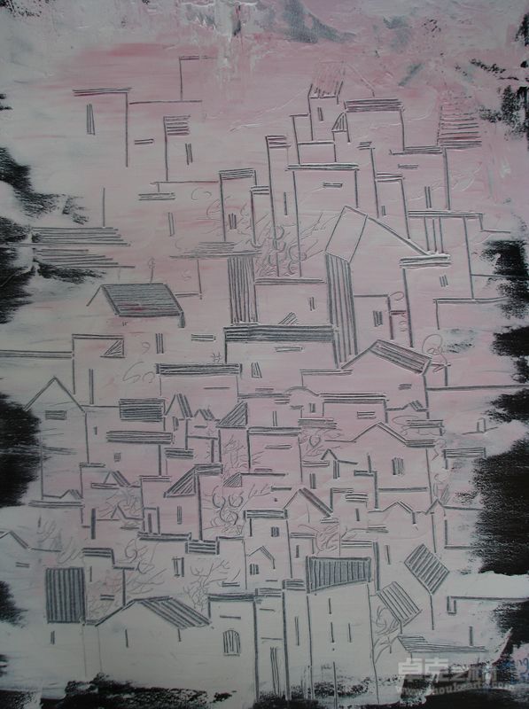 城 4 卢鹏 80x100cm 2012级研究生 指导老师：郭红专