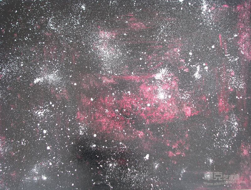 星空 2 柏传欣 80x100cm 指导老师：郭红专