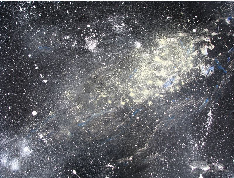 星空 5 柏传欣 80x100cm 指导老师：郭红专