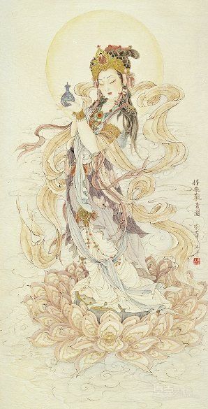 持瓶觀音圖