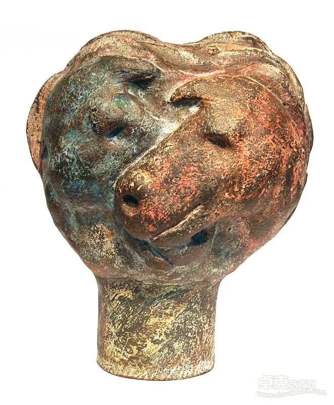 刘宗昱  交感  27cm×18cm×32   陶瓷  2013