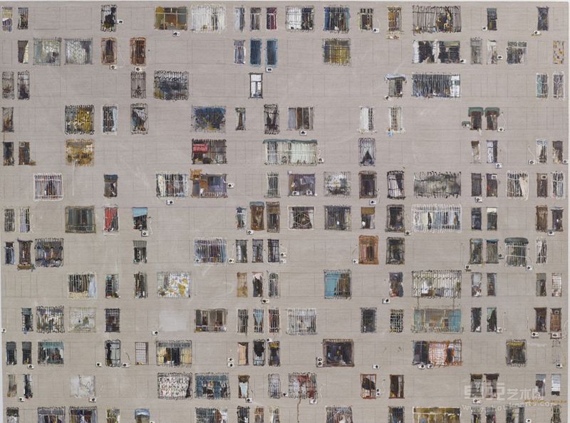 《安全感》杜海军，布面油画，《Security Index》Oil on canvas，180x135cm
