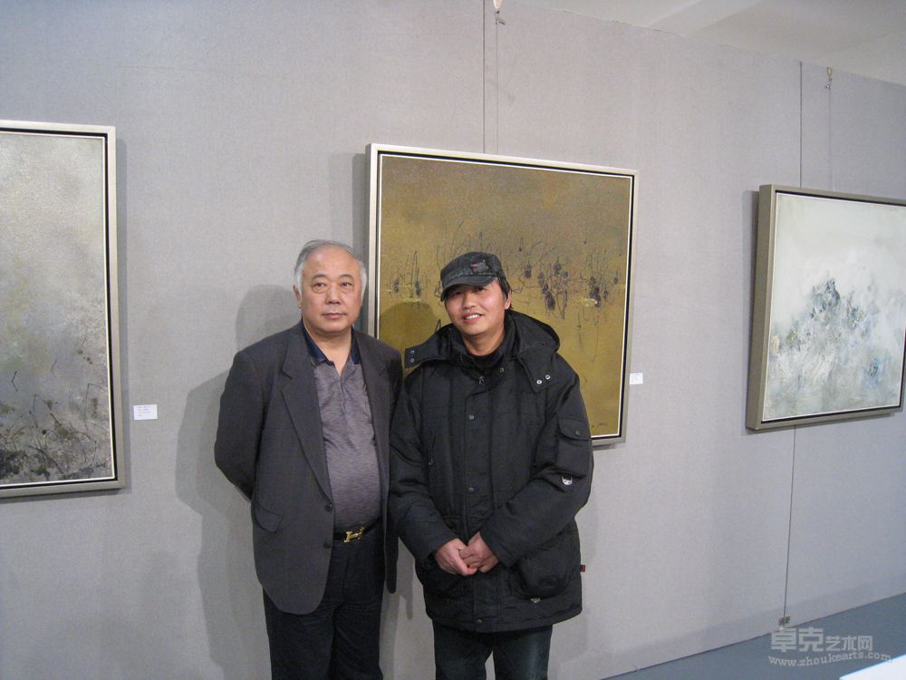 2013年2月徐旭与北京大藏家柳运宠相会798