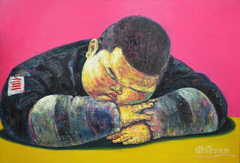 《小憩》170cmx110cm 布面油画