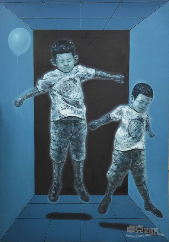 梦之门—《色即是空》170cmx110cm 布面油画