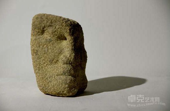 石来19 黄砂石Sandstone 12x12x19cm 2012