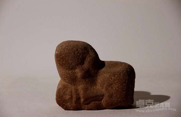 石来28 红砂石Sandstone 12x12x8cm 2012