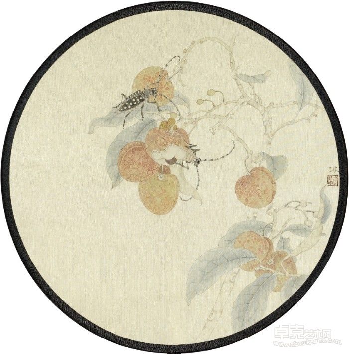 李君琳 宫扇作品