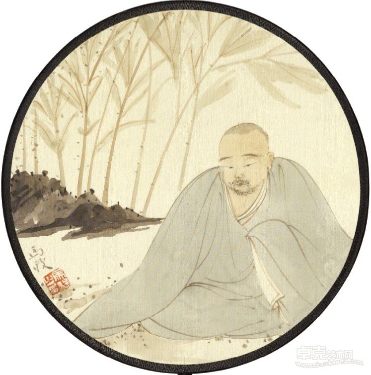 马骏 宫扇作品