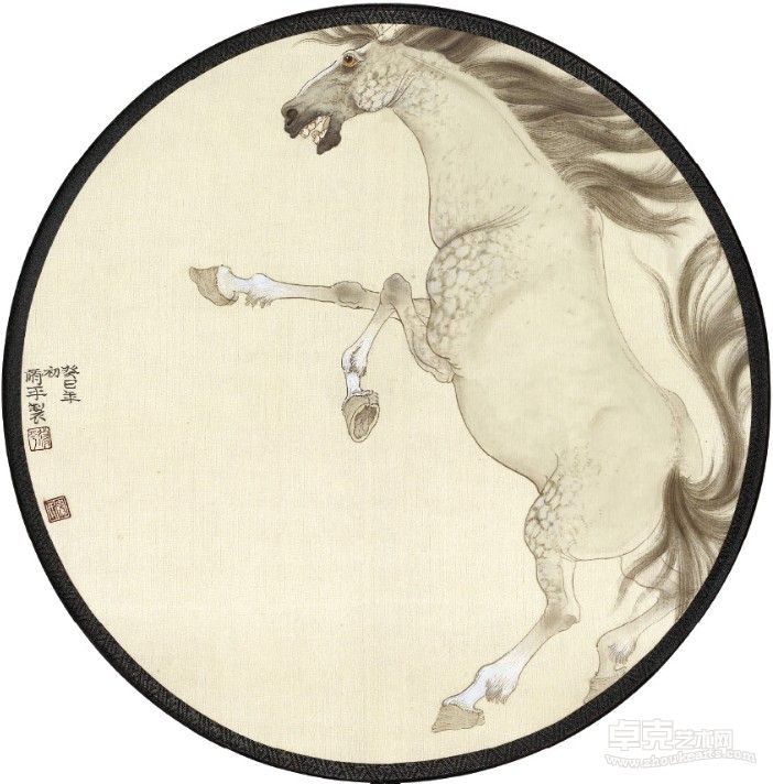秦修平 宫扇作品