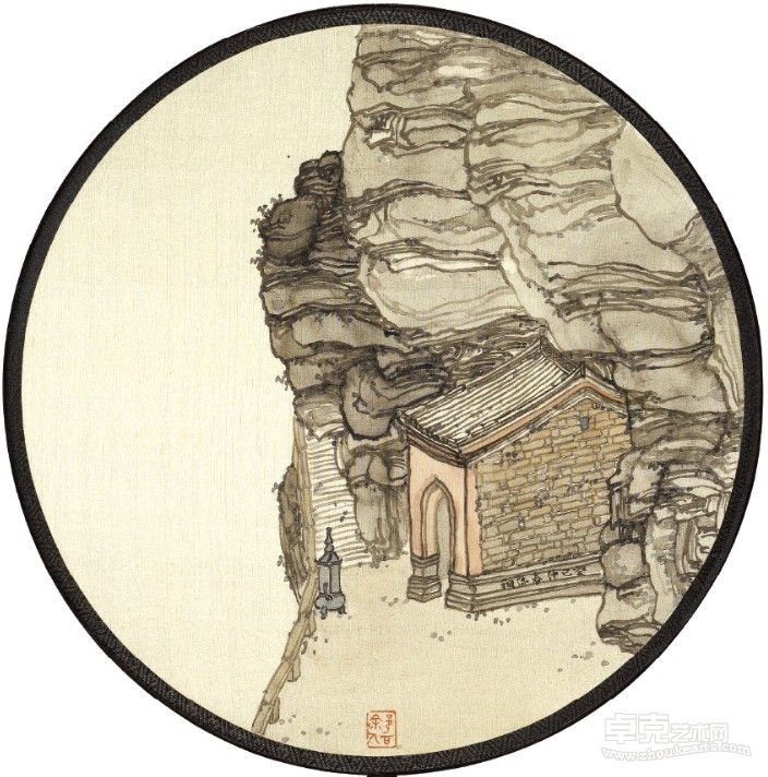 徐钢 宫扇作品