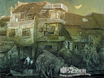 “寻迹”阎敏版画展