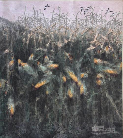 好年作头 215*180cm 2004年作